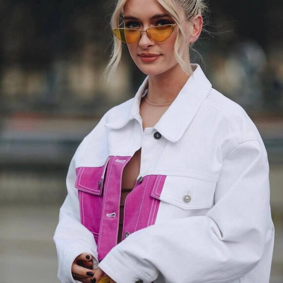 Dior MISSDIOR B1U B0H0 Cat Eye Eyeglasses - Gold/Yellow - Picture 11 of 13